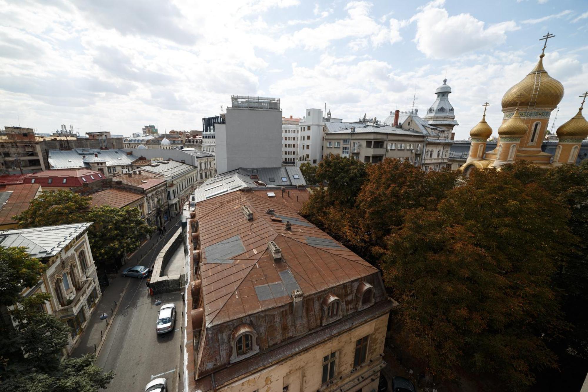 Rooftop Apartment Street Doamnei Bükreş Dış mekan fotoğraf